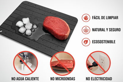 Bandeja de Descongelación Rápida de Alimentos